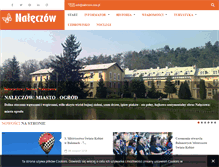 Tablet Screenshot of naleczow.com.pl