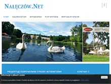 Tablet Screenshot of kosmetyki.naleczow.net