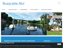 Tablet Screenshot of naleczow.net