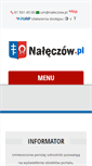 Mobile Screenshot of naleczow.pl