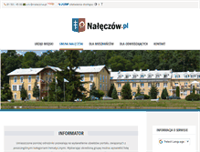 Tablet Screenshot of naleczow.pl